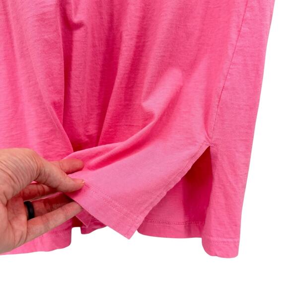 Vintage Victoria’s Secret Gold Label Barbie Pink 100% Cotton Sleepshirt Pajama - Picture 8 of 12